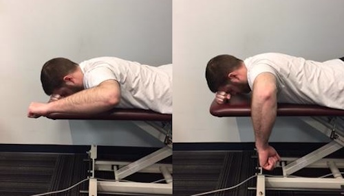 External Rotation with Retraction shoulder exercises prevent injury prevent shoulder injuries